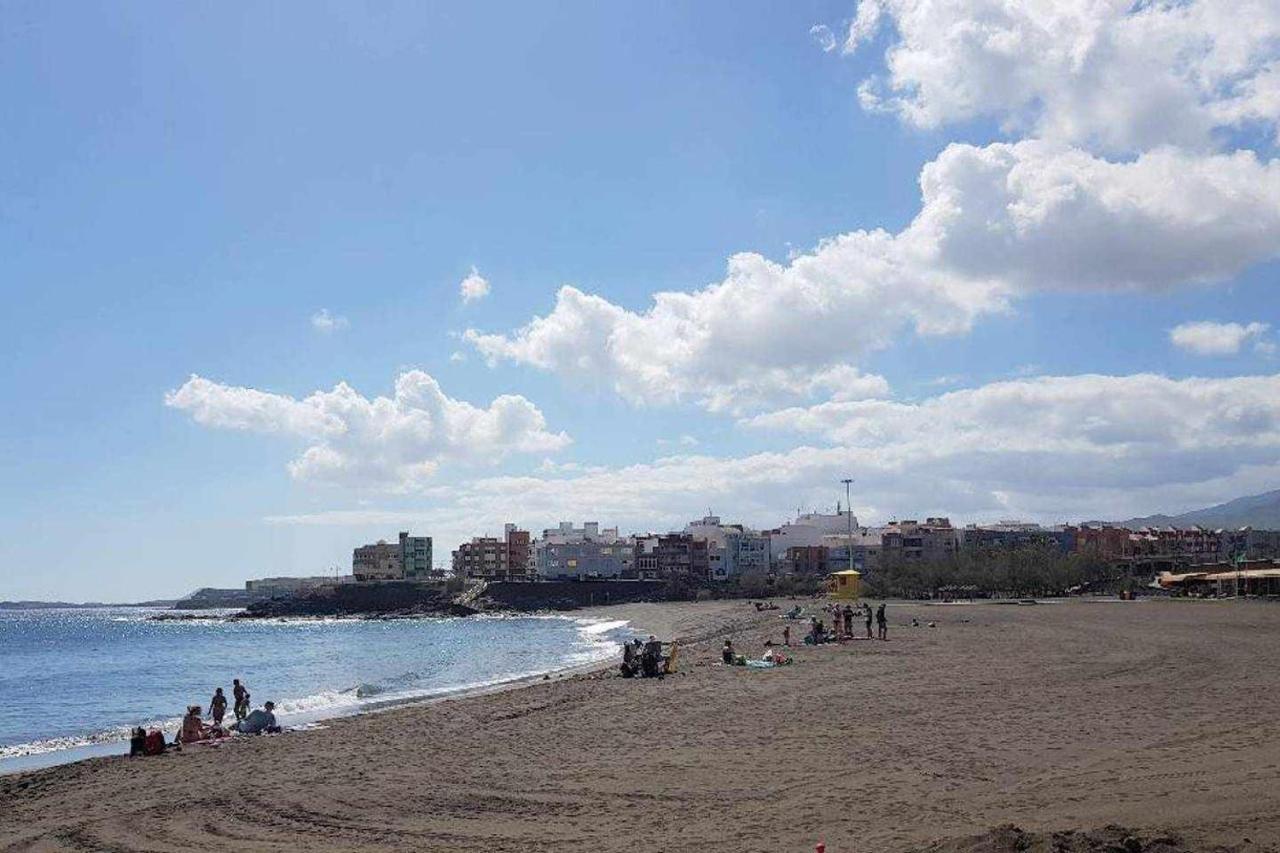 Primera línea con preciosas vistas al mar Melenara Exterior foto